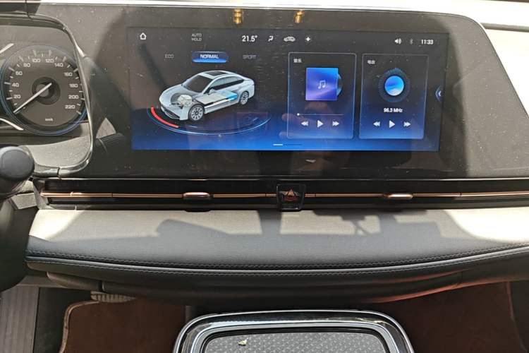 Used AION S Plus 2025 Comfort Version 53.241 kWh Audio And AC Panel
