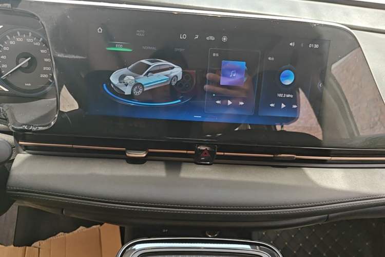 Used AION S Plus 2025 Comfort Version 53.241 kWh Audio And AC Panel