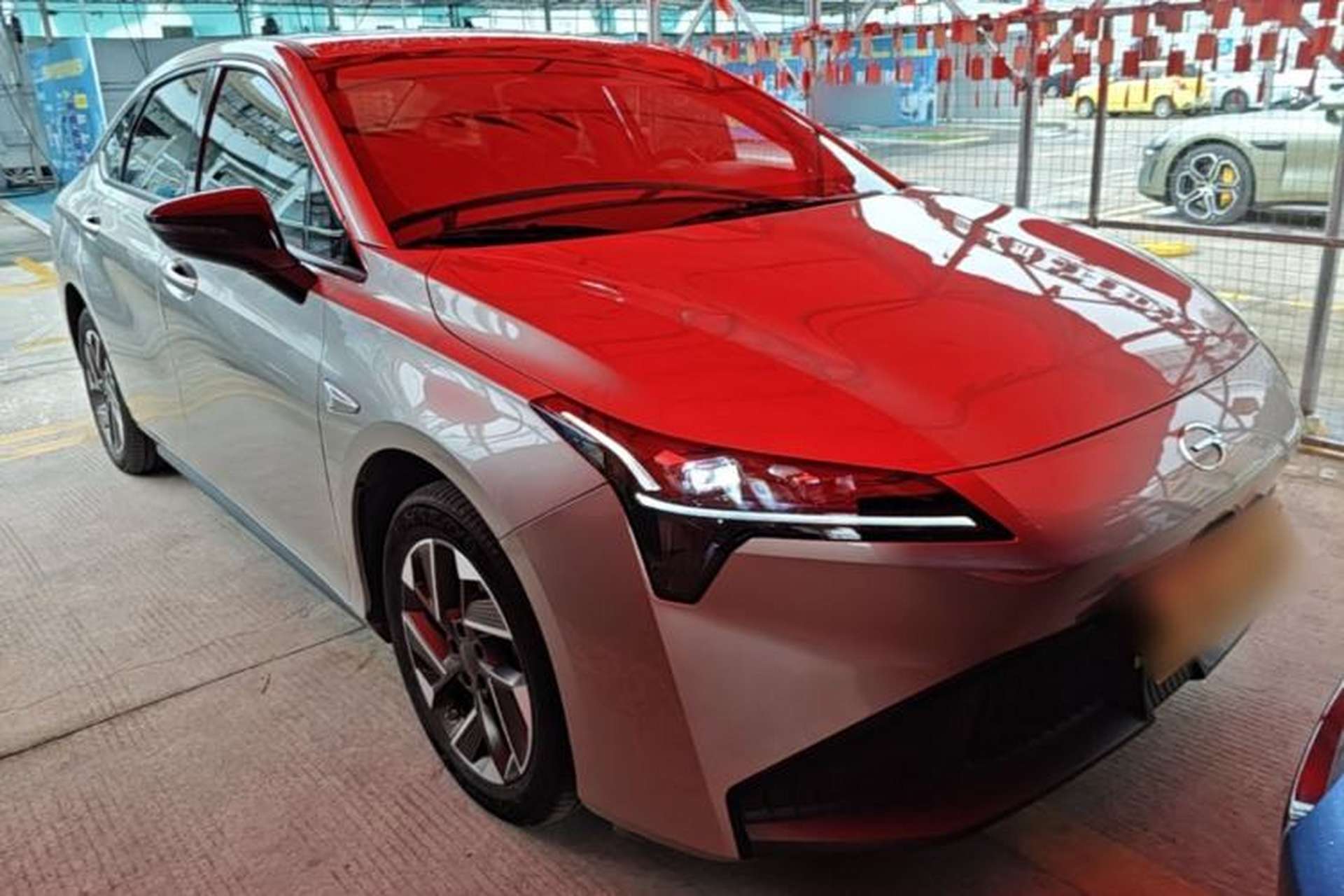 Used AION S Plus 2025 Comfort Version 53.241 kWh Front Right 45 Deg