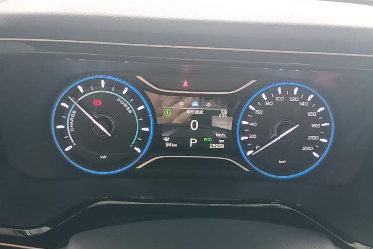 Used AION S Plus 2025 Travel Edition 53.241 kWh Instrument Cluster
