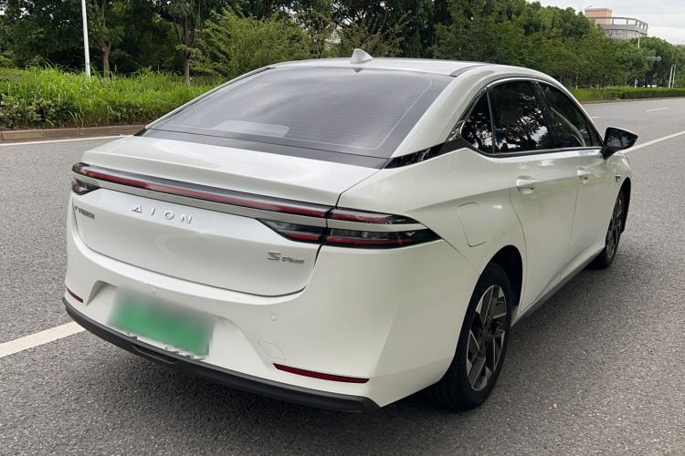 Used AION S Plus 2025 Comfort Version 53.241 kWh Rear Right 45 Deg