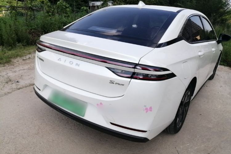 Used AION S Plus 2025 Travel Edition 52.998 kWh Rear Right 45 Deg