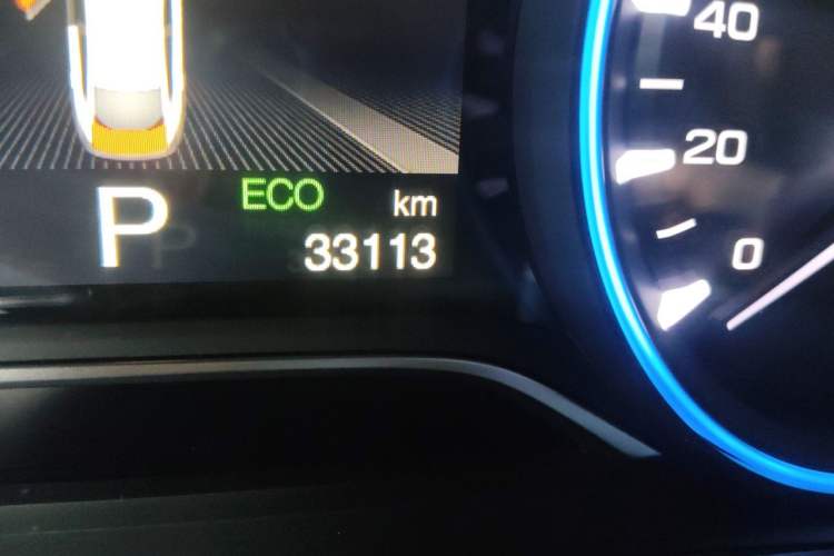Used AION S Plus 2026 Model Comfort Edition Odometer Close Up