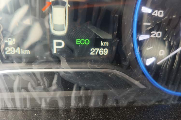 Used AION S Plus 2026 Model Comfort Edition Odometer Close Up