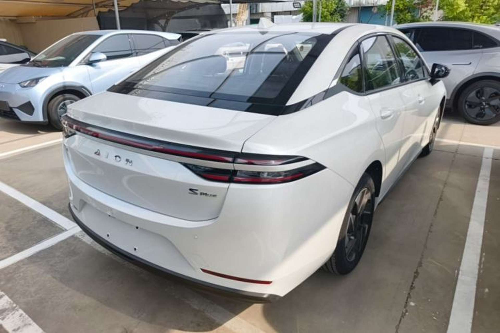 Used AION S Plus 2026 Model Luxury Edition Rear Right 45 Deg