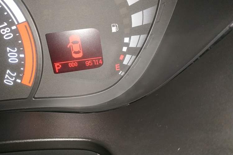 Used AION Trumpchi GA3S PHEV 2017 1.5L Prestige Edition Odometer Close Up