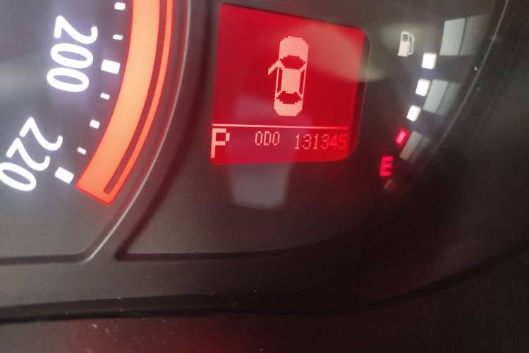 Used AION Trumpchi GA3S PHEV 2017 1.5L Prestige Edition Odometer Close Up