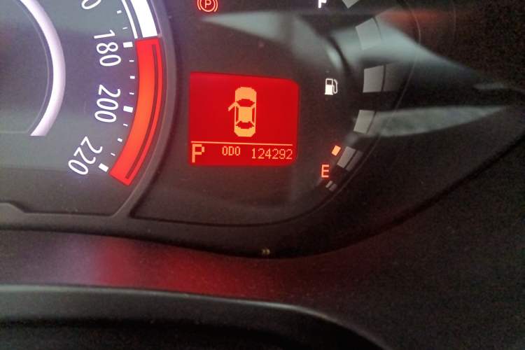 Used AION Trumpchi GA3S PHEV 2017 1.5L Elite Edition Odometer Close Up