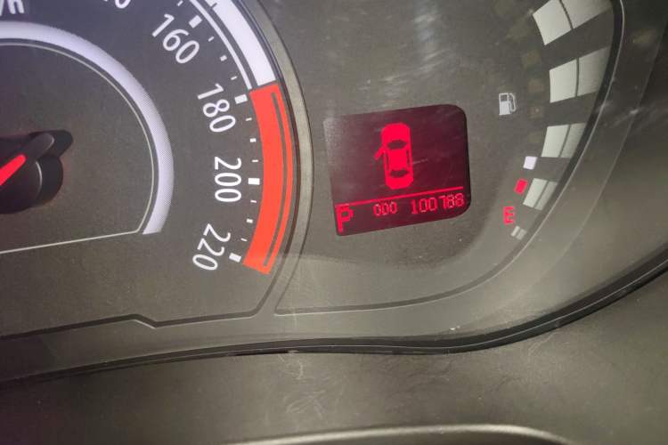 Used AION Trumpchi GA3S PHEV 2017 1.5L Elite Edition Odometer Close Up