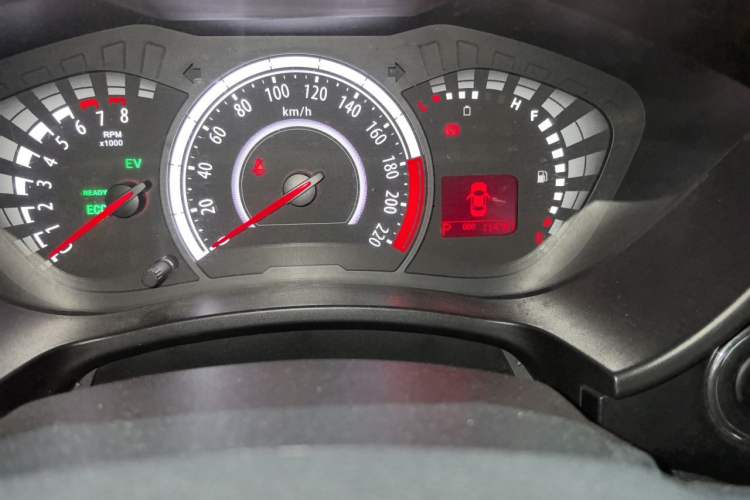 Used AION Trumpchi GA3S PHEV 2017 1.5L Prestige Edition Odometer Close Up