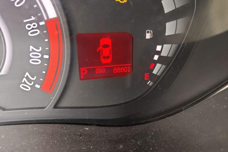 Used AION Trumpchi GA3S PHEV 2017 1.5L Prestige Edition Odometer Close Up