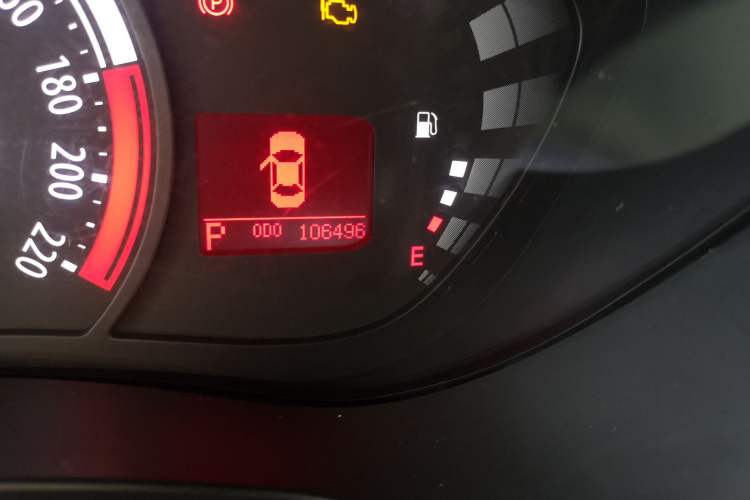 Used AION Trumpchi GA3S PHEV 2017 1.5L Elite Edition Odometer Close Up