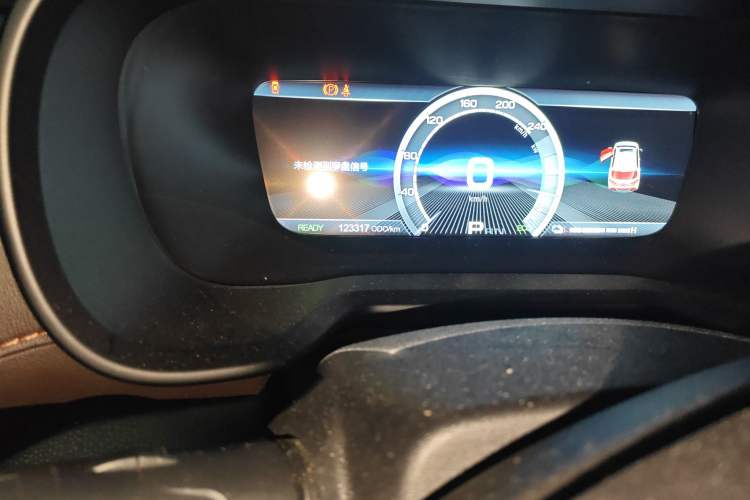 Used AION Trumpchi GE3 2017 310 Prestige Edition Odometer Close Up