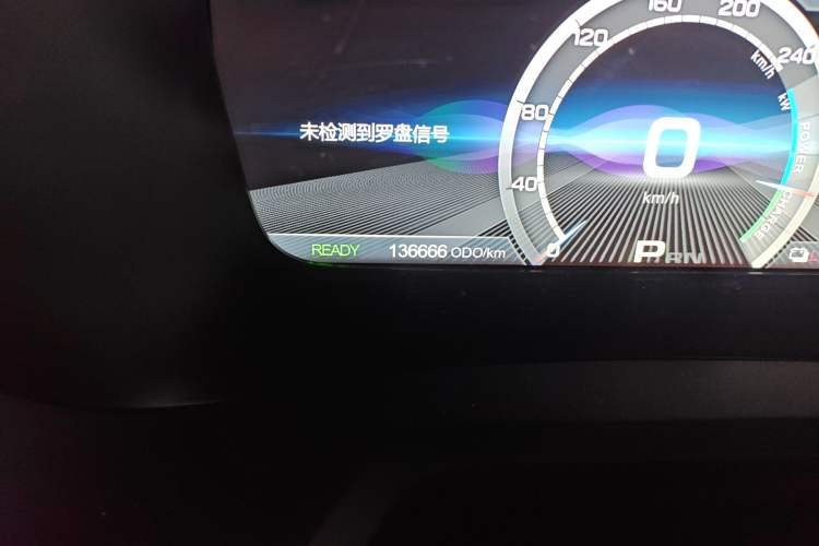 Used AION Trumpchi GE3 2017 310 Prestige Edition Odometer Close Up