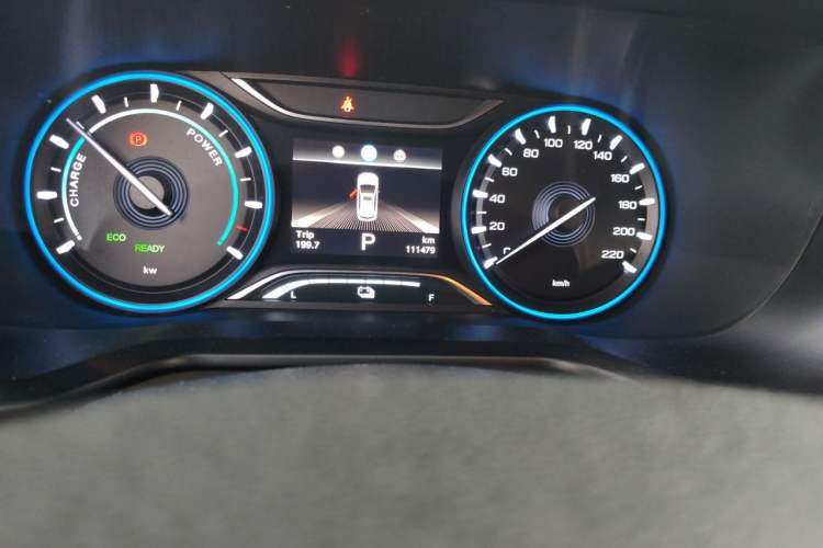 Used AION Trumpchi GE3 2017 310 Smart Edition Odometer Close Up