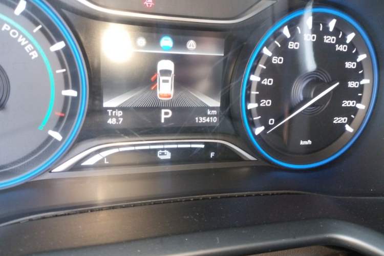 Used AION Trumpchi GE3 2017 310 Smart Edition Odometer Close Up