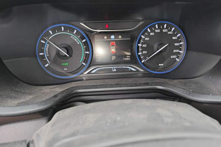 Used AION Trumpchi GE3 2017 310 Smart Edition Odometer Close Up