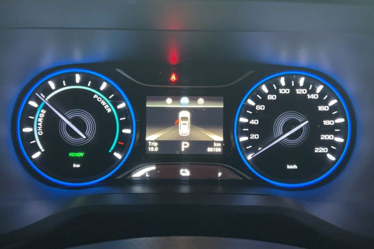 Used AION Trumpchi GE3 2017 310 Smart Edition Odometer Close Up