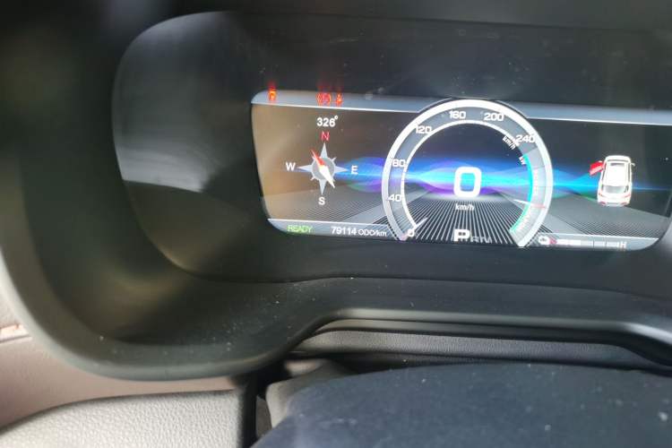 Used AION Trumpchi GE3 2017 310 Prestige Edition Odometer Close Up