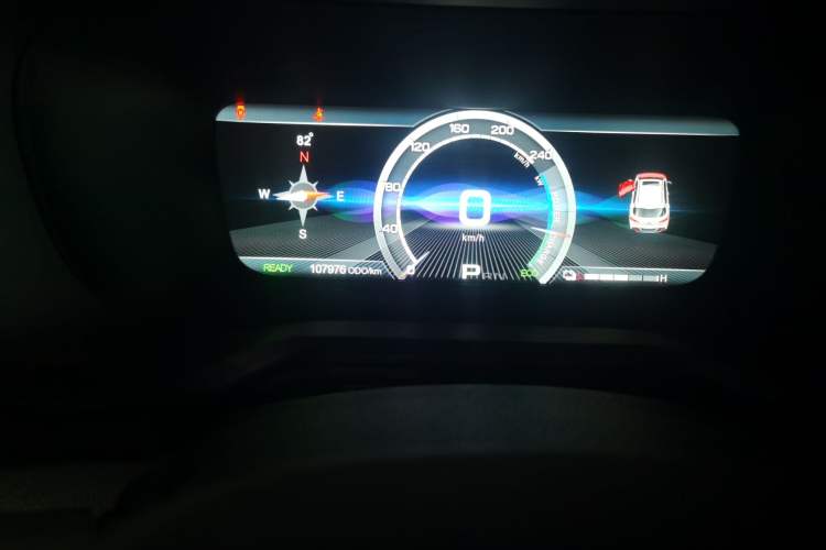 Used AION Trumpchi GE3 2017 310 Prestige Edition Odometer Close Up
