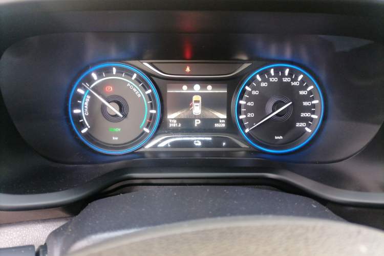 Used AION Trumpchi GE3 2017 310 Smart Edition Odometer Close Up