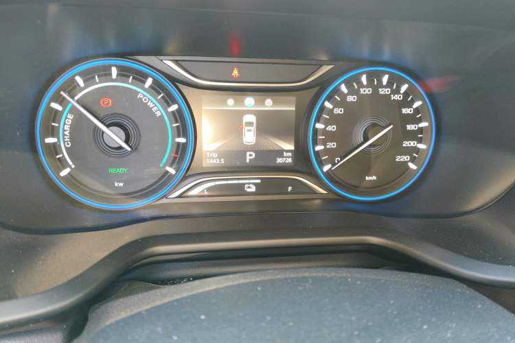 Used AION Trumpchi GE3 2017 310 Smart Edition Odometer Close Up