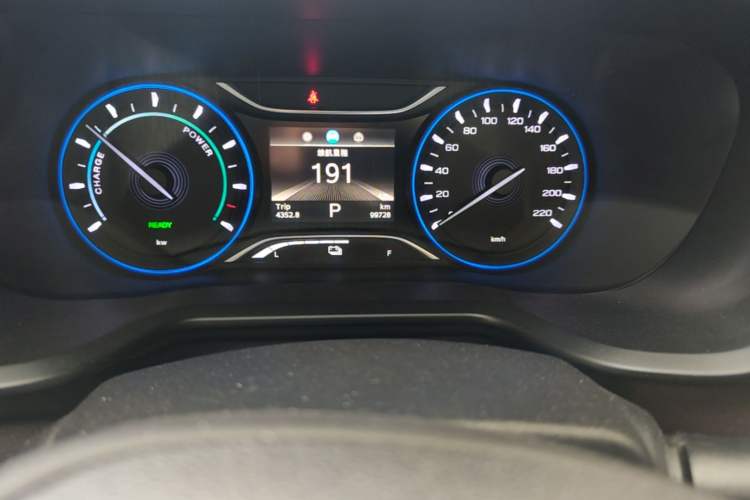Used AION Trumpchi GE3 2017 310 Smart Edition Odometer Close Up