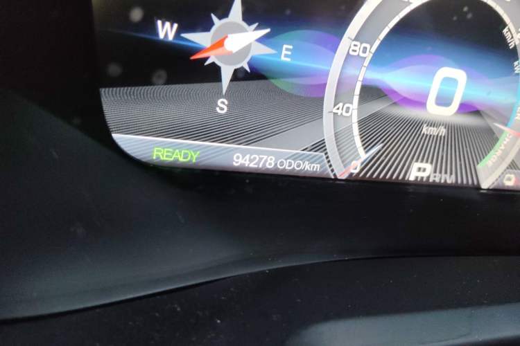 Used AION Trumpchi GE3 2018 530 Internet Premium Edition Odometer Close Up