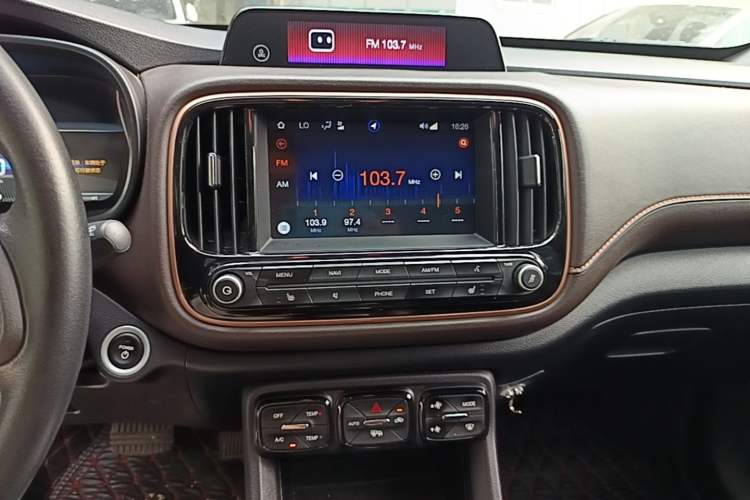Used AION Trumpchi GE3 2018 530 Internet Premium Edition Audio And AC Panel