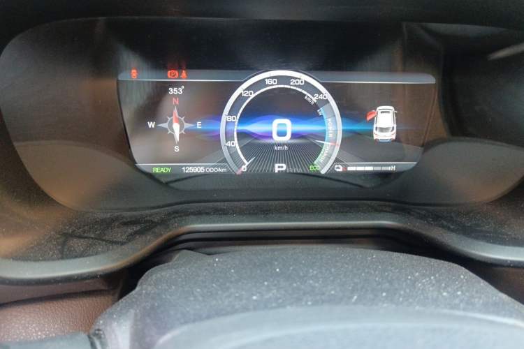 Used AION Trumpchi GE3 2018 530 Internet Enjoyment Version Odometer Close Up