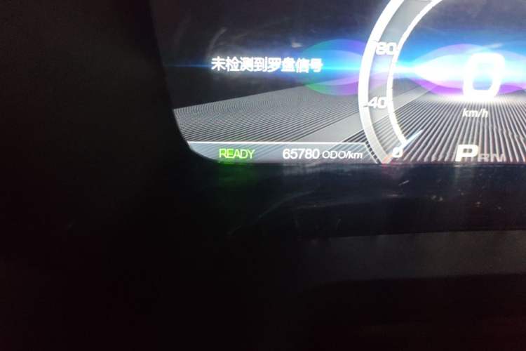 Used AION Trumpchi GE3 2018 530 Internet Enjoyment Version Odometer Close Up
