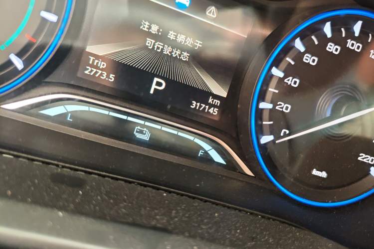 Used AION Trumpchi GE3 2018 530 Enjoy Edition Odometer Close Up