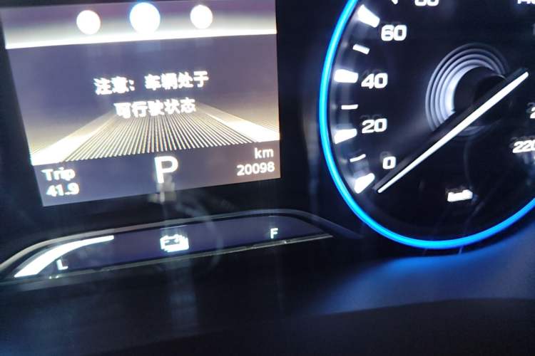 Used AION Trumpchi GE3 2018 530 Enjoy Edition Odometer Close Up
