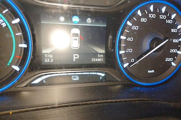 Used AION Trumpchi GE3 2018 530 Enjoy Edition Odometer Close Up