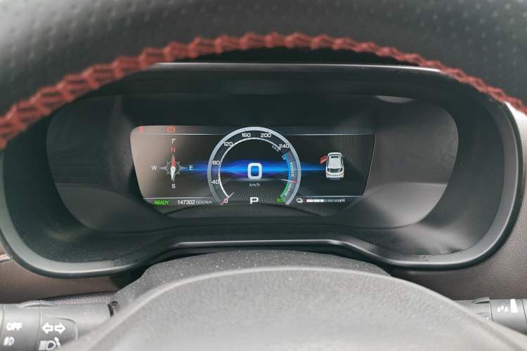 Used AION Trumpchi GE3 2018 530 Internet Enjoyment Version Odometer Close Up
