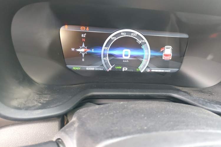 Used AION Trumpchi GE3 2018 530 Internet Enjoyment Version Odometer Close Up