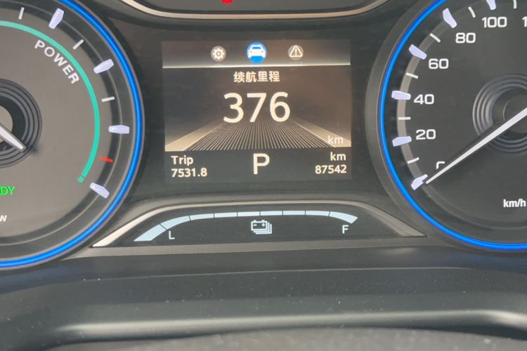 Used AION Trumpchi GE3 2018 530 Enjoy Edition Odometer Close Up