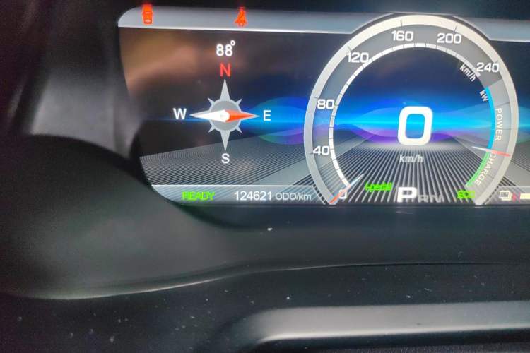 Used AION Trumpchi GE3 2018 530 Internet Enjoyment Version Odometer Close Up