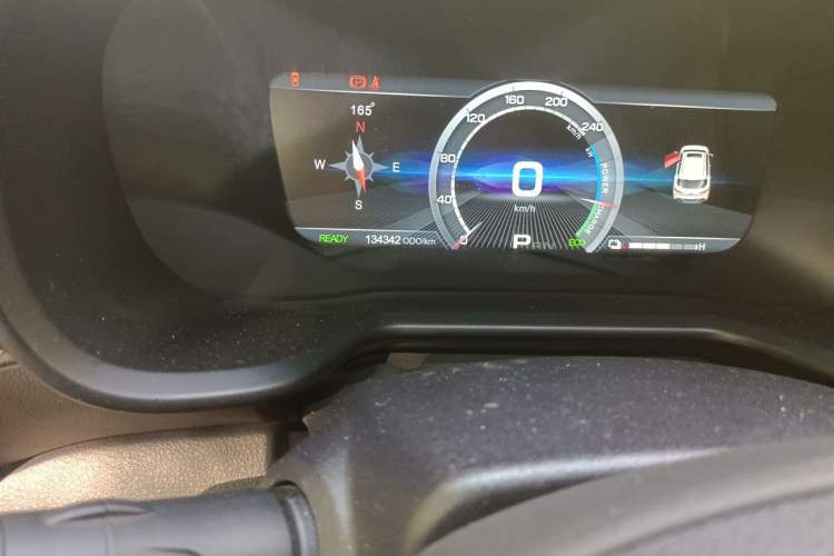 Used AION Trumpchi GE3 2018 530 Internet Enjoyment Version Odometer Close Up