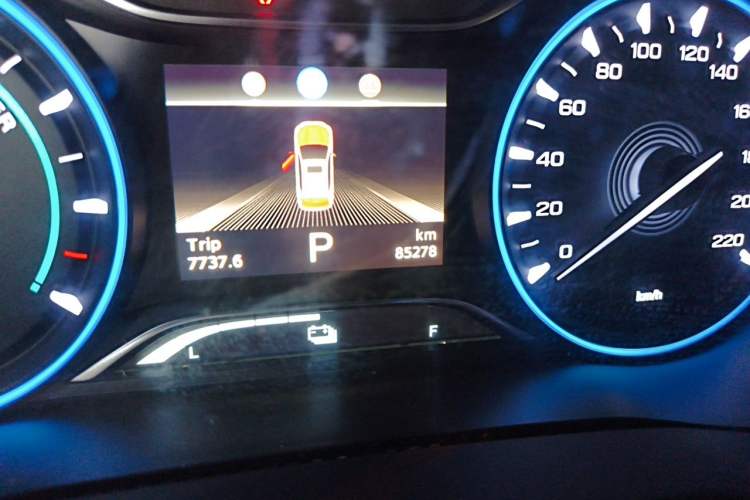 Used AION Trumpchi GE3 2018 530 Enjoy Edition Odometer Close Up