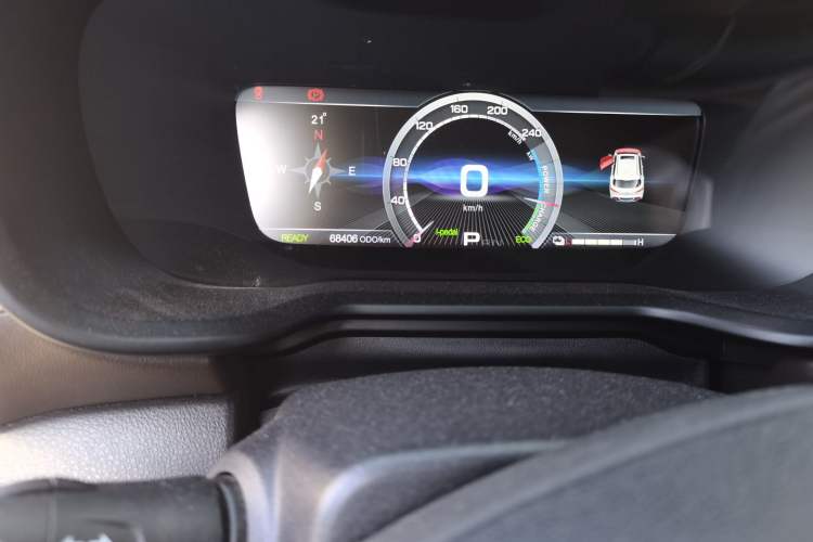 Used AION Trumpchi GE3 2018 530 Internet Enjoyment Version Odometer Close Up