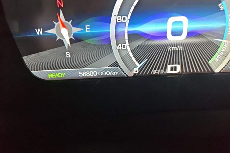 Used AION Trumpchi GE3 2018 530 Internet Enjoyment Version Odometer Close Up