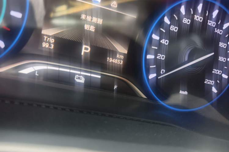 Used AION Trumpchi GE3 2018 530 Enjoy Edition Odometer Close Up
