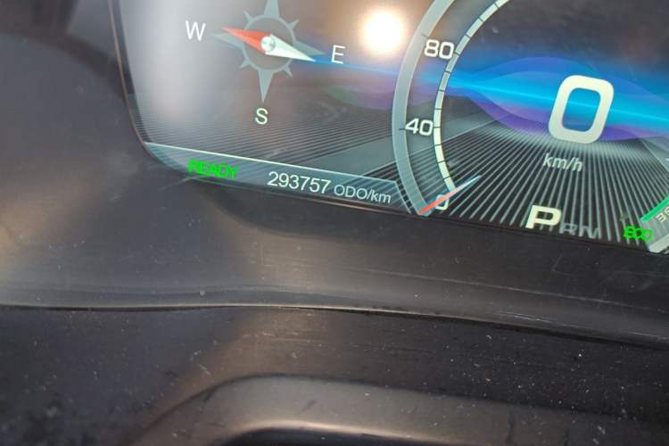 Used AION Trumpchi GE3 2018 530 Internet Enjoyment Version Odometer Close Up