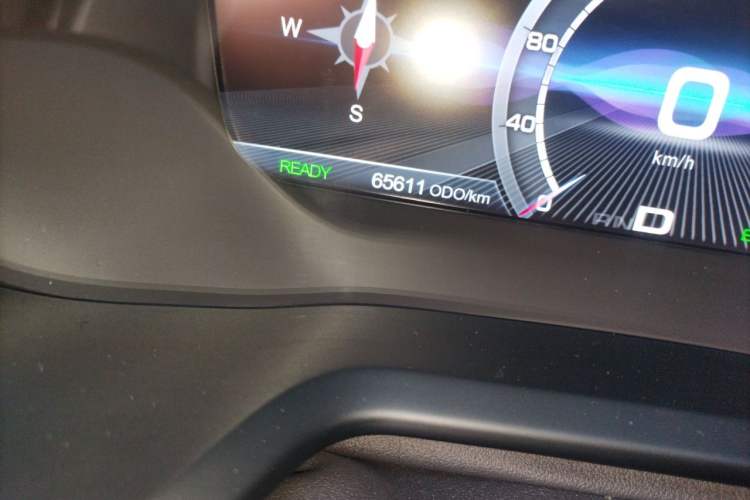 Used AION Trumpchi GE3 2018 530 Internet Enjoyment Version Odometer Close Up