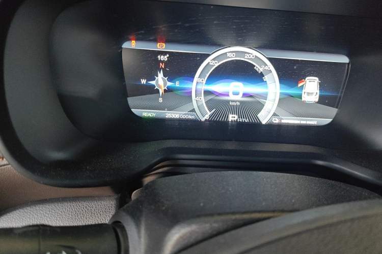 Used AION Trumpchi GE3 2018 530 Internet Enjoyment Version Odometer Close Up
