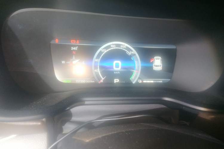 Used AION Trumpchi GE3 2018 530 Internet Enjoyment Version Odometer Close Up