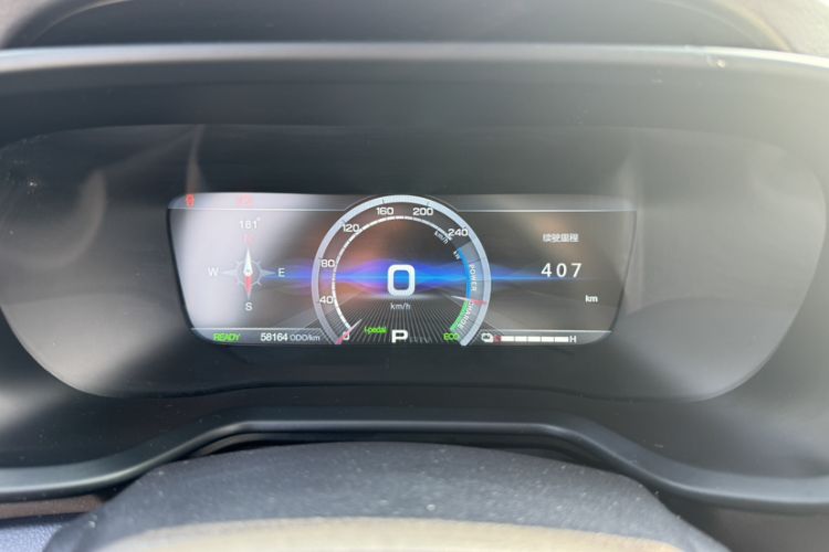 Used AION Trumpchi GE3 2018 530 Internet Enjoyment Version Odometer Close Up