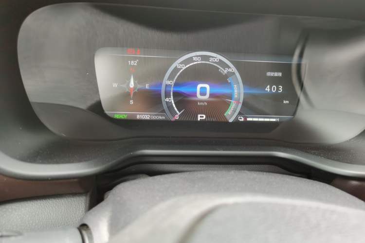 Used AION Trumpchi GE3 2018 530 Internet Enjoyment Version Odometer Close Up