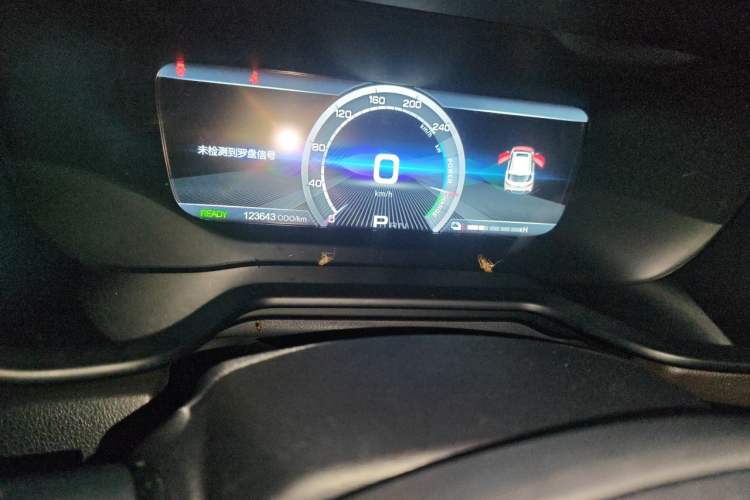 Used AION Trumpchi GE3 2018 530 Internet Enjoyment Version Odometer Close Up